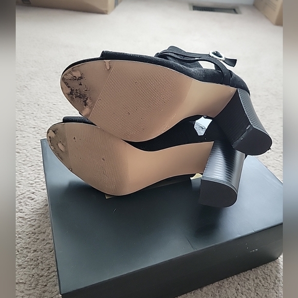 Madden Women's Bryin Peep Toe Heels - Picture 7 of 8